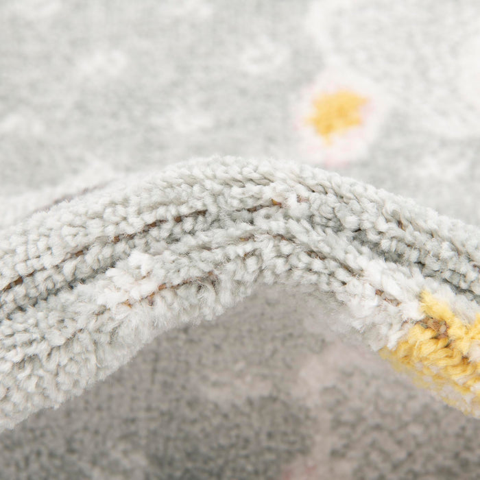 Unique Loom Whimsy Kids Collection Area Rug - Llama