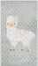 Unique Loom Whimsy Kids Collection Area Rug - Llama