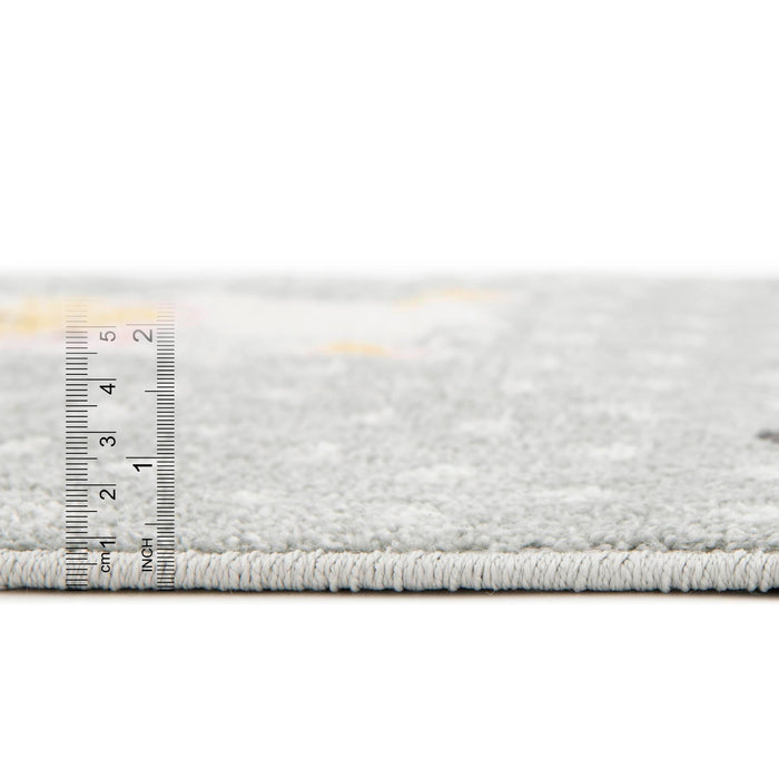 Unique Loom Whimsy Kids Collection Area Rug - Llama