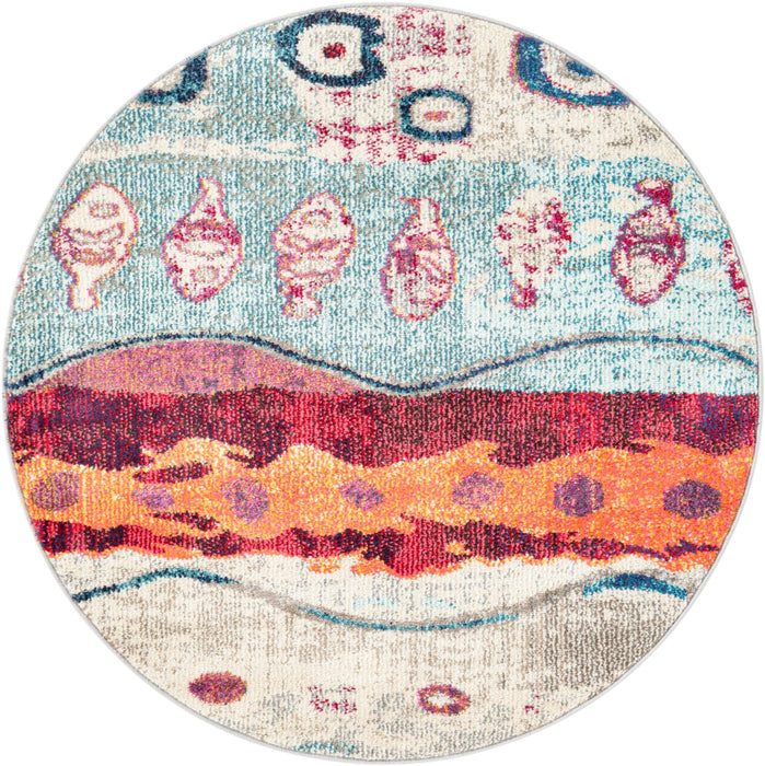 Unique Loom Vivid Collection Area Rug - Mary