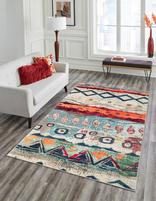 Unique Loom Vivid Collection Area Rug - Mary