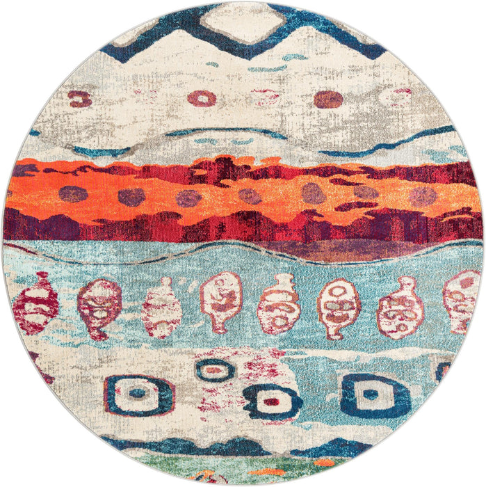 Unique Loom Vivid Collection Area Rug - Mary
