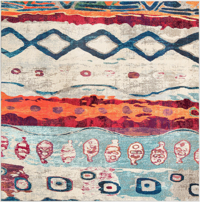 Unique Loom Vivid Collection Area Rug - Mary
