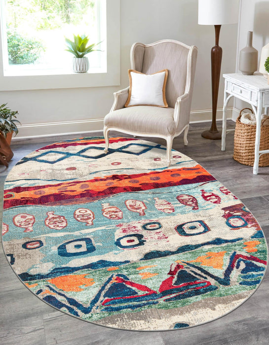 Unique Loom Vivid Collection Area Rug - Mary