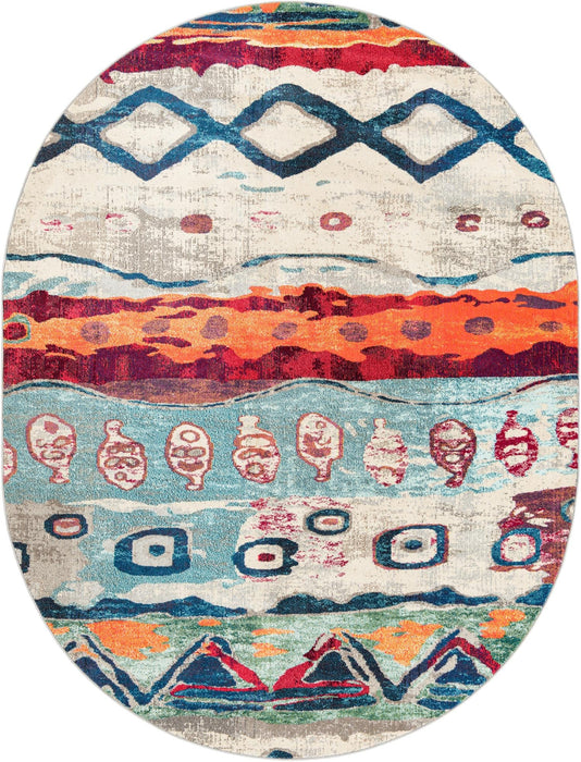 Unique Loom Vivid Collection Area Rug - Mary
