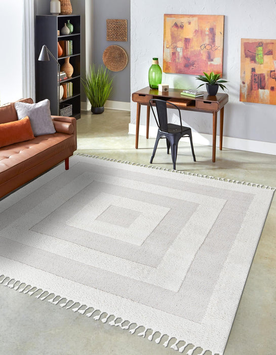 Unique Loom Boho Collection Area Rug - Mimi