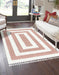 Unique Loom Boho Collection Area Rug - Mimi