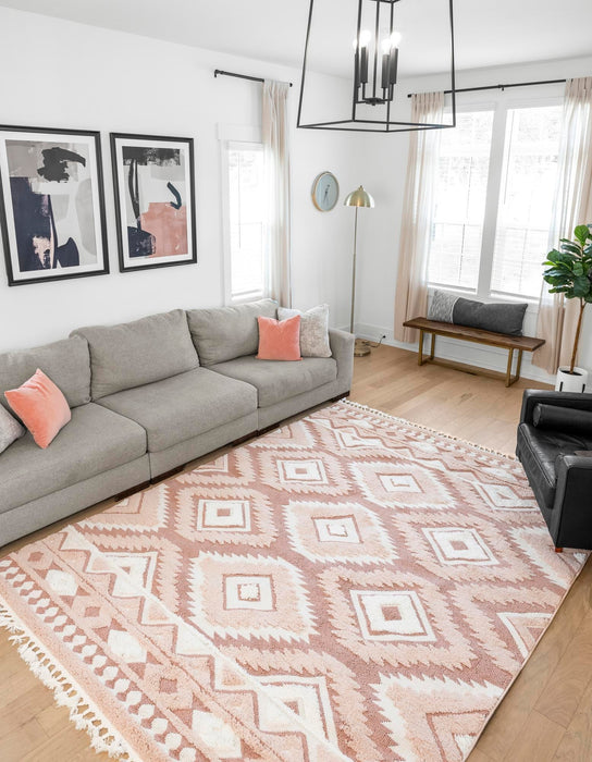 Unique Loom Boho Collection Area Rug - Gigi