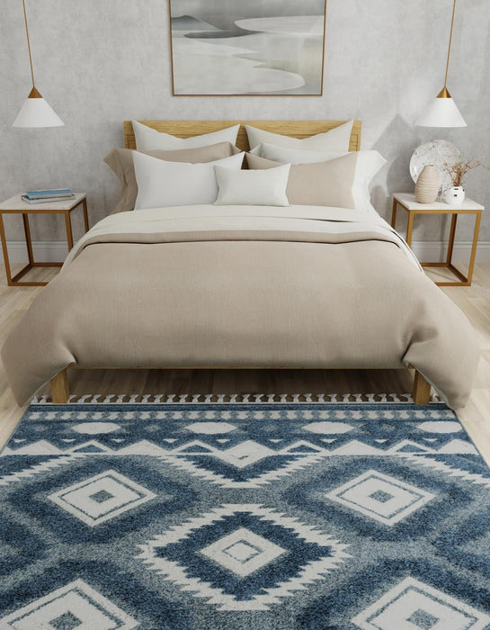 Unique Loom Boho Collection Area Rug - Gigi