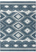 Unique Loom Boho Collection Area Rug - Gigi