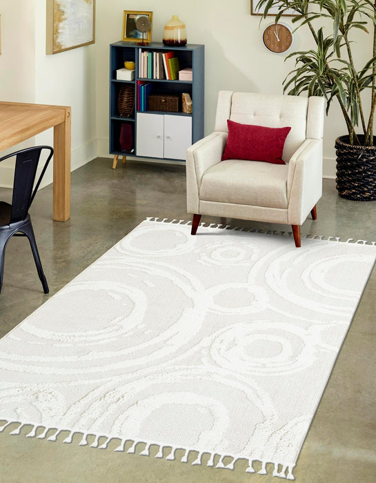 Unique Loom Boho Collection Area Rug - Sas