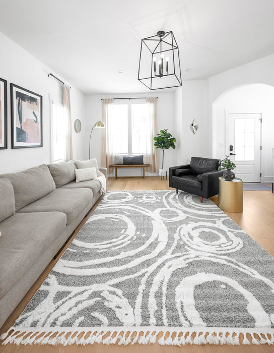 Unique Loom Boho Collection Area Rug - Sas