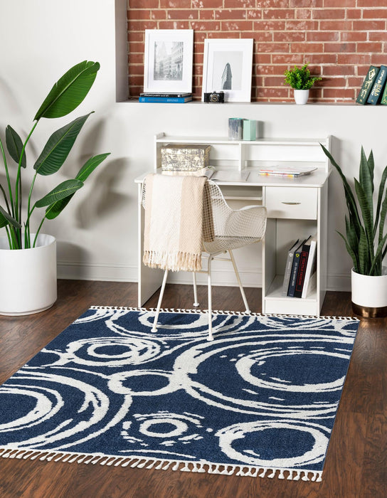 Unique Loom Boho Collection Area Rug - Sas