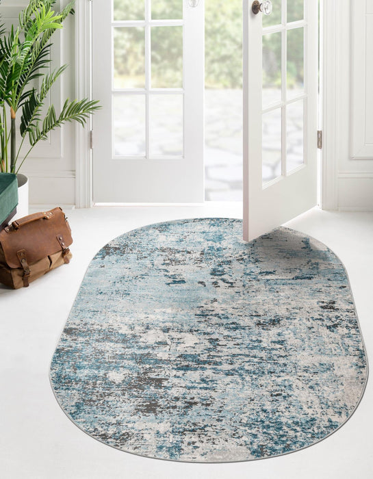 Unique Loom Leipzig Collection Area Rug - Bach