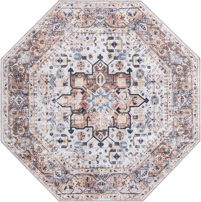 Unique Loom Yara Collection Area Rug - Sunil