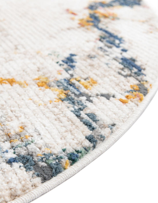 Unique Loom Gemstone Collection Area Rug - Abstract