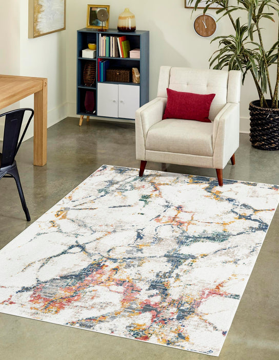 Unique Loom Gemstone Collection Area Rug - Abstract