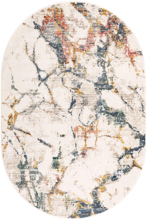 Unique Loom Gemstone Collection Area Rug - Abstract