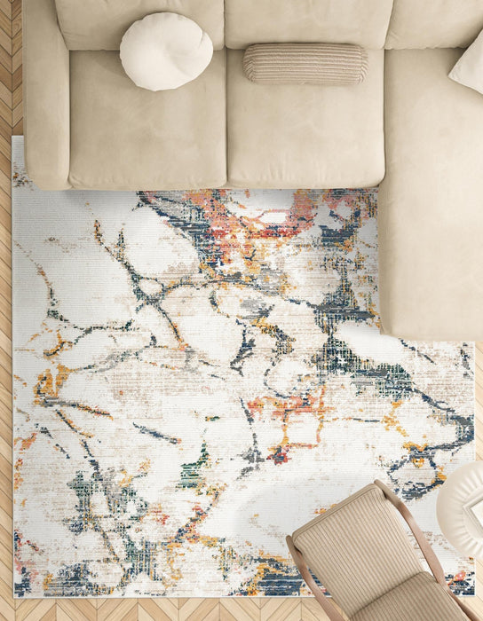 Unique Loom Gemstone Collection Area Rug - Abstract