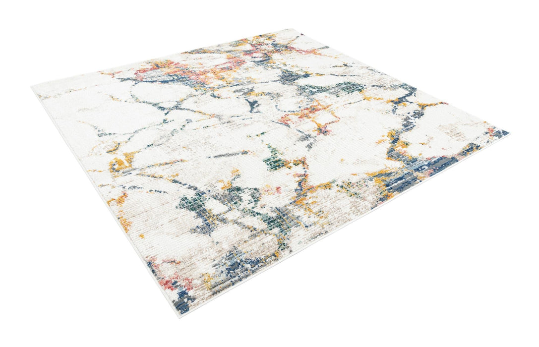 Unique Loom Gemstone Collection Area Rug - Abstract