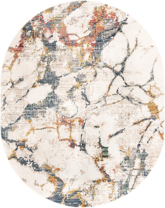 Unique Loom Gemstone Collection Area Rug - Abstract