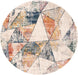 Unique Loom Gemstone Collection Area Rug - Kaleidoscop