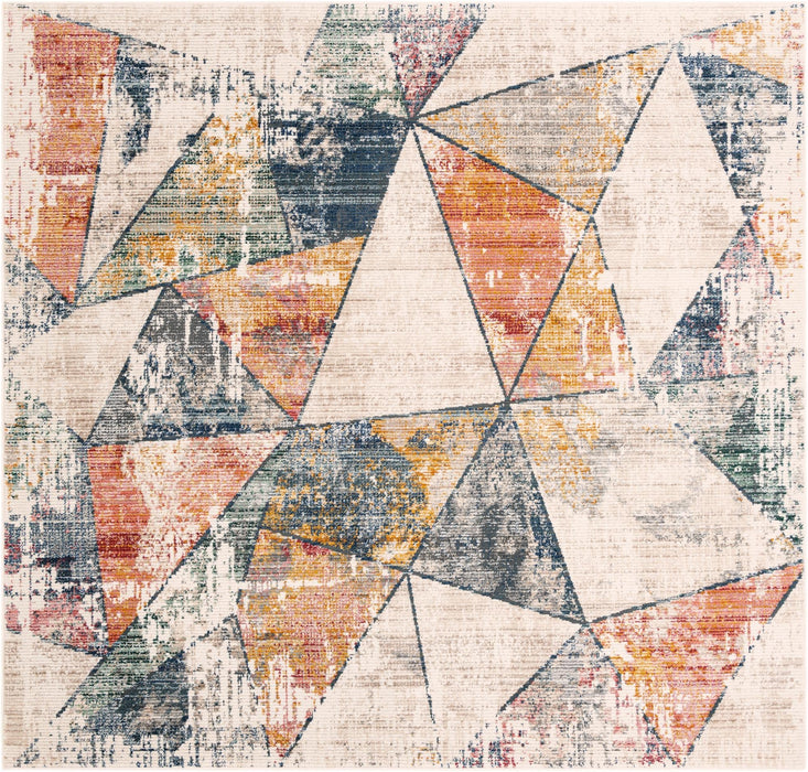 Unique Loom Gemstone Collection Area Rug - Kaleidoscop