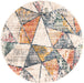 Unique Loom Gemstone Collection Area Rug - Kaleidoscop