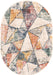 Unique Loom Gemstone Collection Area Rug - Kaleidoscop