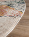 Unique Loom Gemstone Collection Area Rug - Kaleidoscop