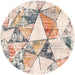 Unique Loom Gemstone Collection Area Rug - Kaleidoscop