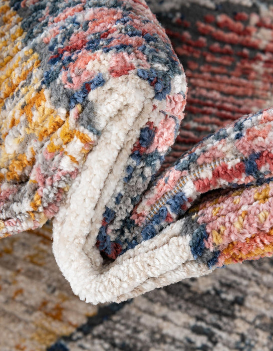 Unique Loom Gemstone Collection Area Rug - Kaleidoscop