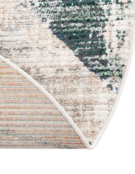 Unique Loom Gemstone Collection Area Rug - Kaleidoscop