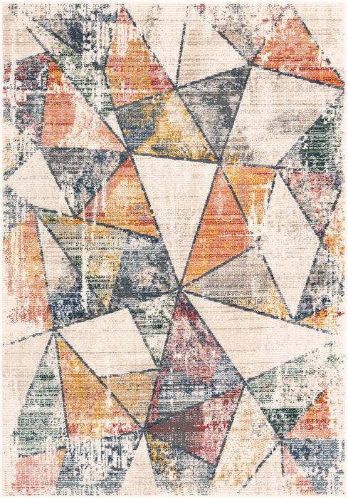 Unique Loom Gemstone Collection Area Rug - Kaleidoscop