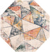 Unique Loom Gemstone Collection Area Rug - Kaleidoscop