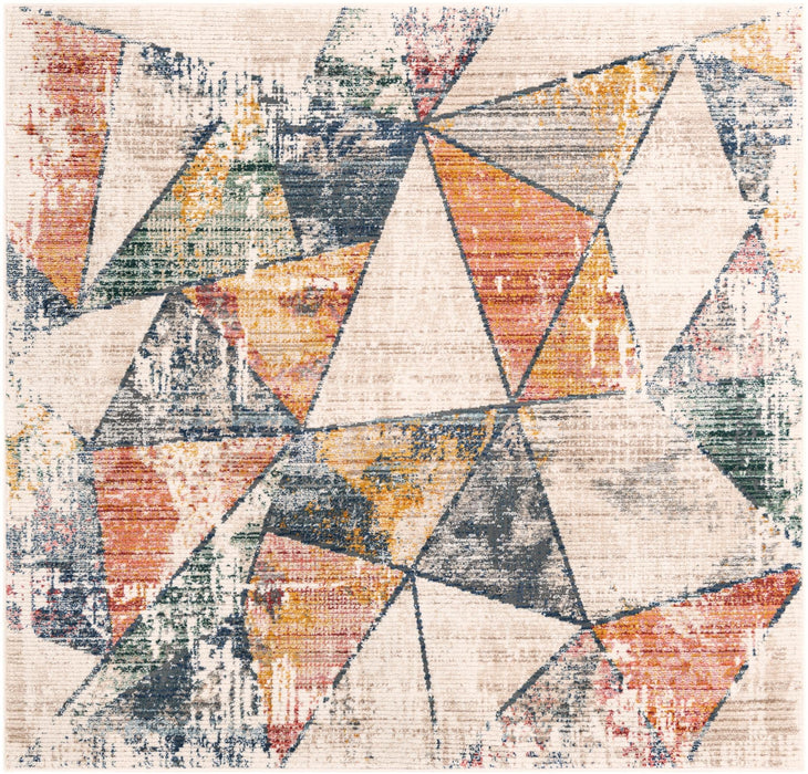Unique Loom Gemstone Collection Area Rug - Kaleidoscop
