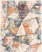 Unique Loom Gemstone Collection Area Rug - Kaleidoscop