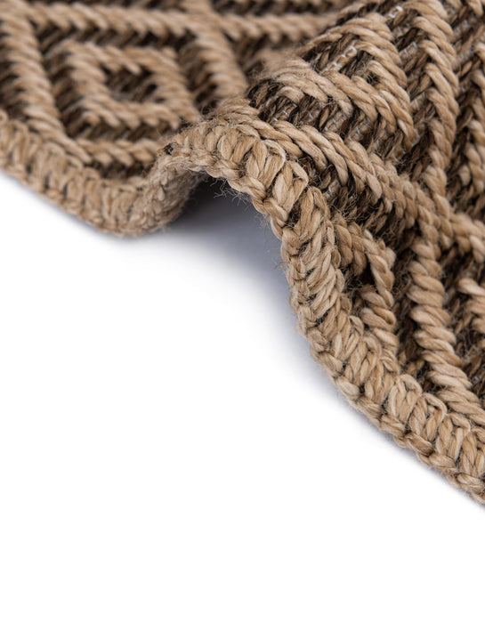 Unique Loom Dunes Collection Area Rug - Hiekka