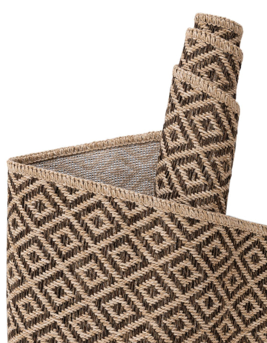Unique Loom Dunes Collection Area Rug - Hiekka