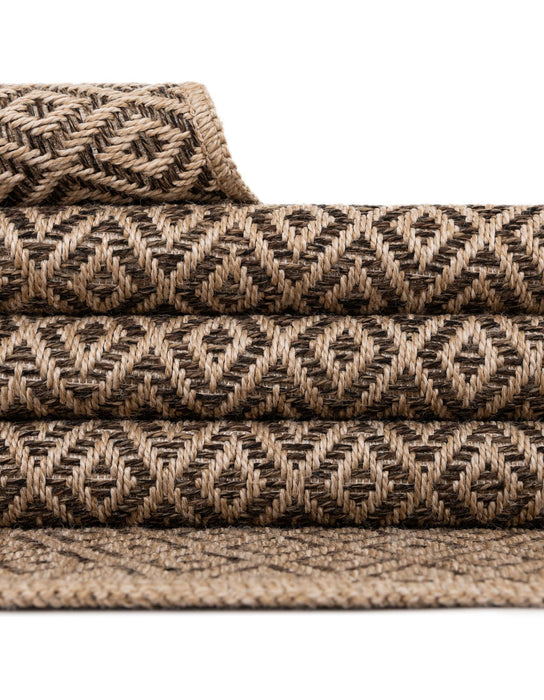 Unique Loom Dunes Collection Area Rug - Hiekka