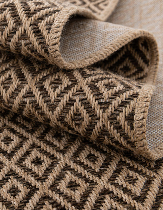 Unique Loom Dunes Collection Area Rug - Hiekka