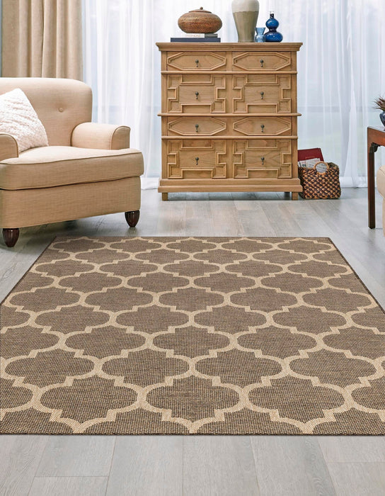 Unique Loom Dunes Collection Area Rug - Sabbia