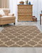 Unique Loom Dunes Collection Area Rug - Sabbia
