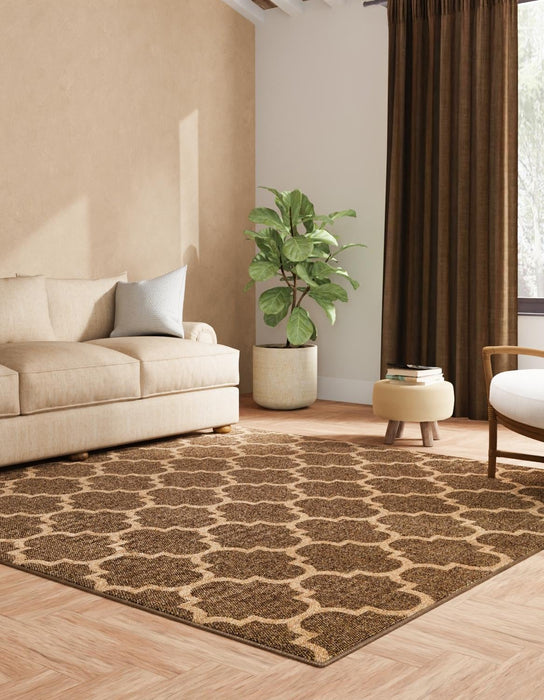 Unique Loom Dunes Collection Area Rug - Sabbia