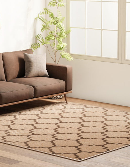 Unique Loom Dunes Collection Area Rug - Sabbia