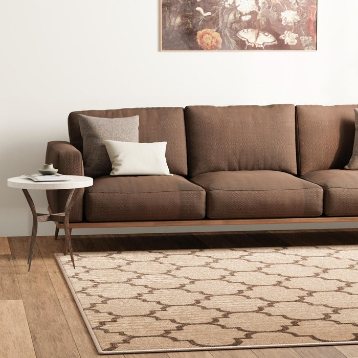 Unique Loom Dunes Collection Area Rug - Sabbia
