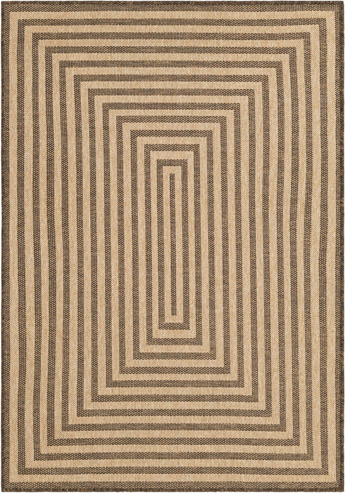 Unique Loom Dunes Collection Area Rug - Piasek