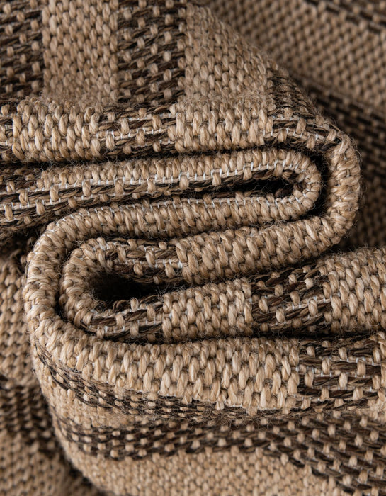 Unique Loom Dunes Collection Area Rug - Piasek