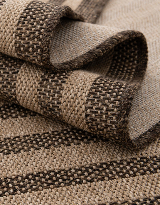 Unique Loom Dunes Collection Area Rug - Piasek