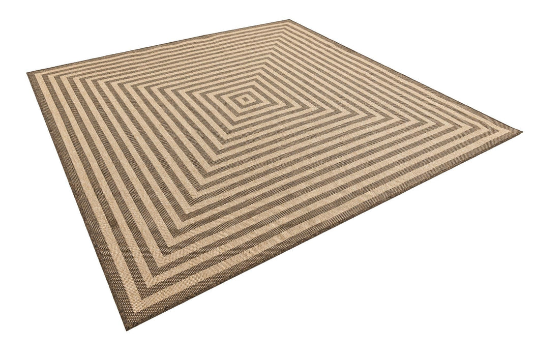 Unique Loom Dunes Collection Area Rug - Piasek